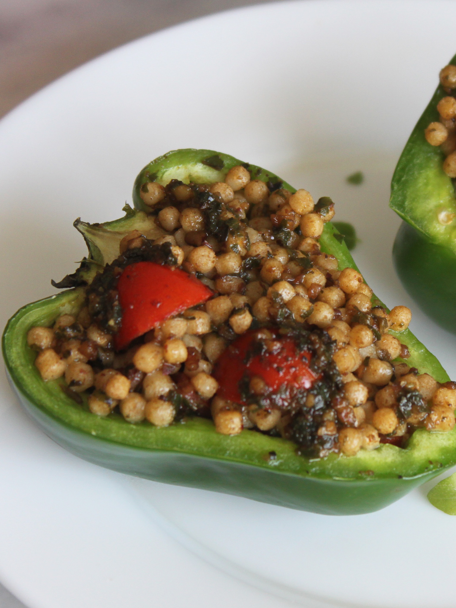 Cous-Cous stuffed Peppers